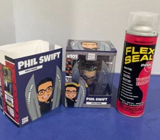 YouTooz Flex Seal Bundle Phil Swift Vinyl Collectible +Can #101 Unscratched Code