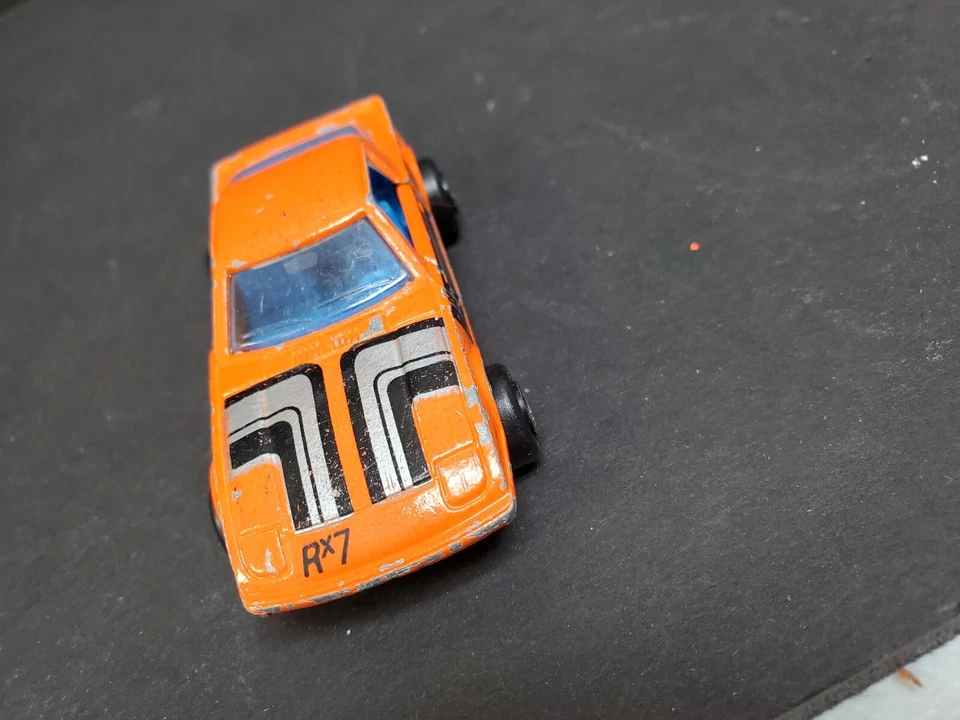 Majorette Majorette Nº 257 Mazda RX7 Naranja 1/56 Francia Die-cast Modelo Escala Foto 4 de 4