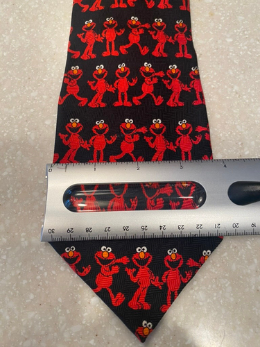 Vintage Sesame Street Elmo Novelty Neck Tie - Picture 3 of 3