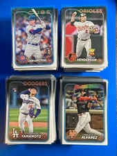 2024 Topps Baseball Series 2 RC & Future Stars - Pick Your Card - Free Shipping!