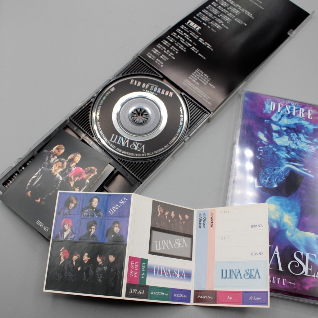 LUNA SEA アルバムセット　CD　16枚 FULL SET x11 LUNA SEA Japan 8cm Single CD 6 Limited Edition+