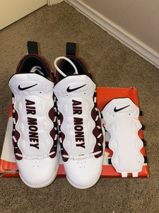 nike air money white and red