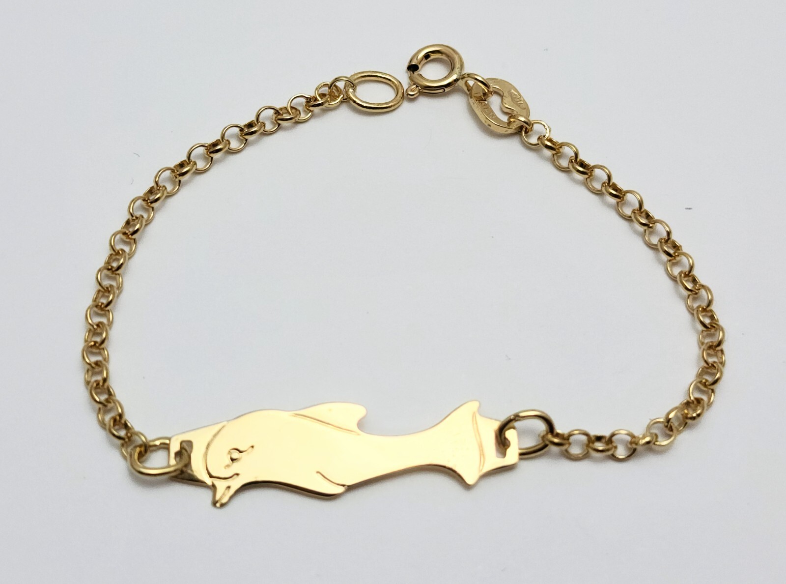 Unique 18K Solid Yellow Gold Designer Cable Link … - image 3