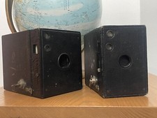 Kodak No 2A   3 Brownie Model B Box Camera Eastman Kodak Antique 124 Rollfilm