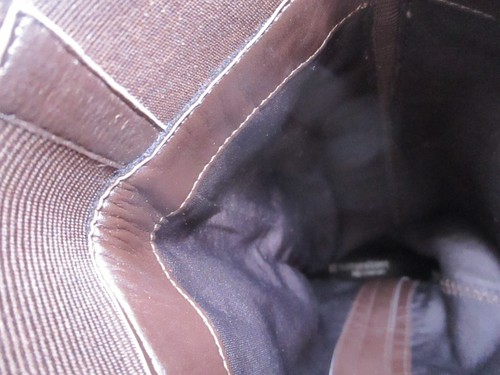 Naturalizer Joan Brown Leather Zip Knee High Riding Boots Women's Size 8 WW-WC - Picture 11 of 13