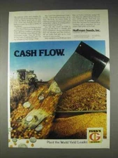 1982 Funk's G-Hybrid Seeds Ad - Cash Flow