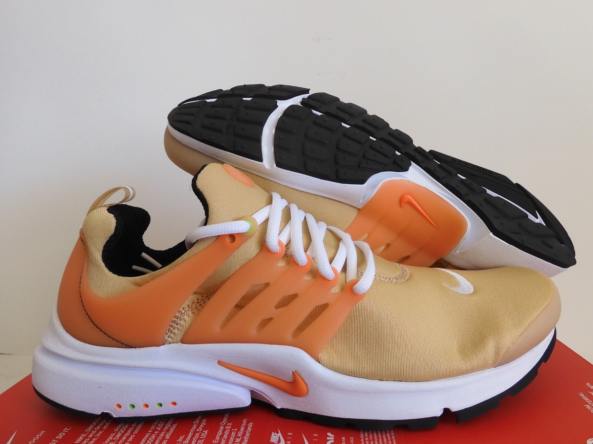 NIKE AIR PRESTO SESAME BROWN-BRIGHT MANDARIN-WHITE SZ 14 [FJ4006