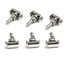 6Pcs Battery Terminal Bolt Kit Replacement Terminal T Bolt Car Cable Extender