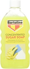 Bartoline Concentrated Sugar Soap 500ml Paint Cleaner Grease Dirt Stains Remover