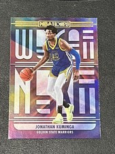2021-22 Panini NBA Hoops We Got Next HOLO JONATHAN KUMINGA Rookie Card Warriors