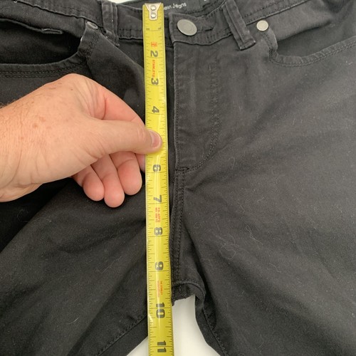 Calvin Klein Womens Jeans Sz 12 Black Skinny Crop Stretch Denim Mid Rise Casual - Picture 9 of 9