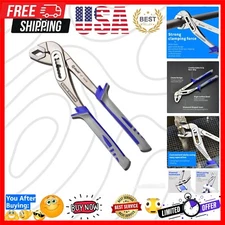 10-Inch Channel Lock Pliers - Quick Adjust for Versatile Grip Solutions