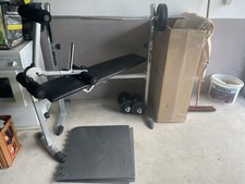 Handelbank mit Beinpresse und Handeln zu verkaufen 