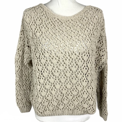 Moon \u0026 Madison Sweater Women's XS Tan 