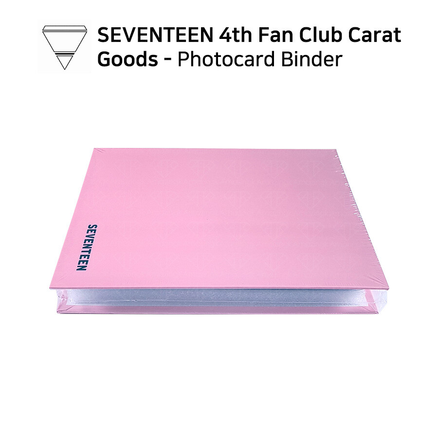 タレントカード SEVENTEEN PHOTO CARD BINDER SEVENTEEN TRADING PhotoCARD BINDER OFFICIAL SEVENTEEN IN
