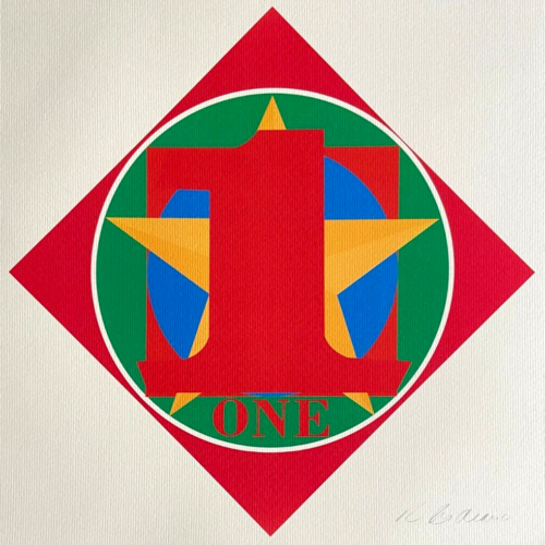 Robert Indiana Lithography Guggenheim (Ellsworth KELLY Frank Stella Jim Dine ) - Picture 1 of 8