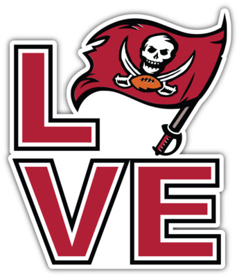 Tampa Bay Buccaneers Vinyl Decal / Sticker - Choose From 5 Sizes For Car, Laptop, More - Foto 8