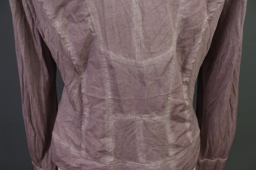 Elisa Cavaletti Purple Lagenlook Embroidered Shirt Top Size XL - Picture 15 of 22