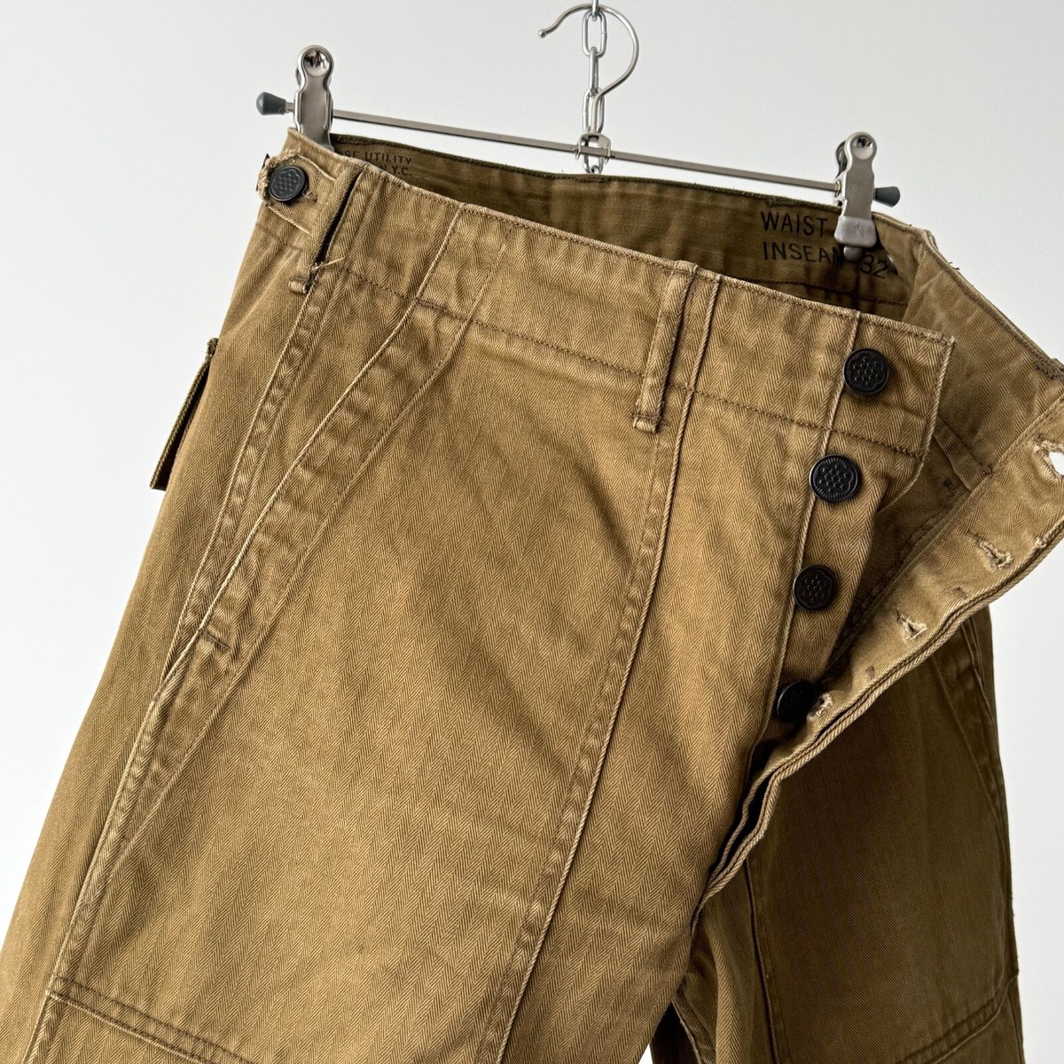 RRL ダブルアールエル チノトラウザーズ U.S.ARMYサンプリング ダブルアールエル RRL オフィサーズチノ トラウザーズ ラルフ