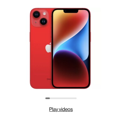 Apple iPhone 14 Plus - 256 GB - (PRODUCT)RED (Verizon) for sale