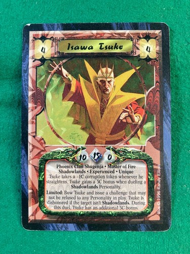 LEGEND OF THE FIVE RINGS, L5R CCG - (ANVIL OF DESPAIR) SINGLE CARDS - Picture 12 of 41
