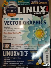 Linux pro magazine,the future of vector graphics issue 229/dec.2019