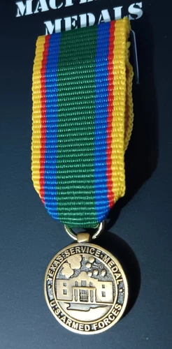 Miniature Texas Federal Service Medal Mini