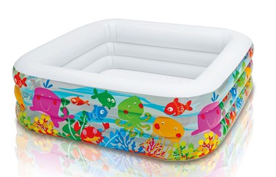 INTEX Planschbecken Kinderpool Clearview Aquarium Swimmingpool Pool 57471