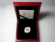 2021 Canada  Maple Leaf $300 Dollars 1 Oz Pure Platinum Proof Gilding