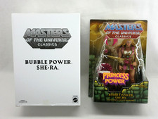 MOTUC BUBBLE POWER SHE-RA MASTERS OF UNIVERSE CLASSICS HE-MAN POP MOC MISB