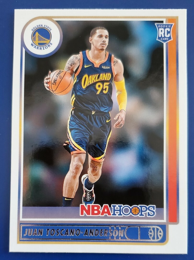 2021-22 Panini Hoops Juan Toscano-Anderson Golden State Warriors #248 RC