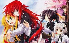 Anime girls high school dxd gremory rias argento asia Custom Gaming Mat Desk