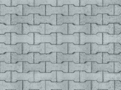 Vollmer 46054 Straßenplatte Zement-Knochensteine aus Karton,25x12,5cm H0