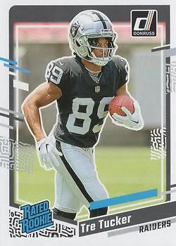 Tre Tucker trading card