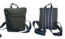 LACOSTE BACKPACK Small Vintage L71 Knapsack Rucksack Bag Casual 12 Kki Brown NEW