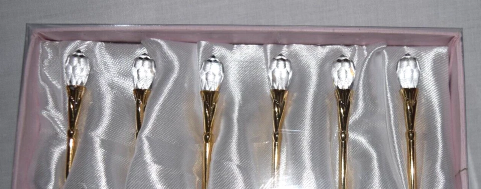 Colheres de sobremesa Joseph Sedgh - conjunto de 6 - Novo na caixa - Imagem 2 de 3