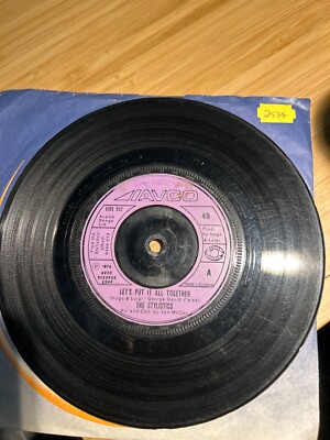 The Stylistics - Let's Put It All Together - 7  Single - Ex Con - B4
