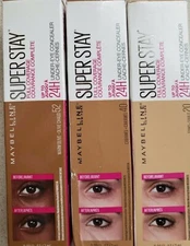 Maybelline Super Stay Full Coverage Under Eye Concealer 05,10,20,25,40,45,52,70