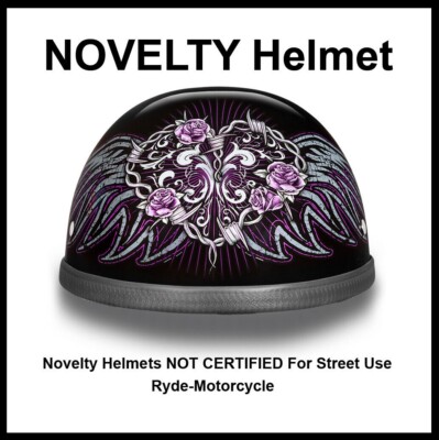 barbed wire motorcycle helmet Fox Racing plus a removable mouth vent cover and padded chin bar Half Helmet Small Womens Motorcycle