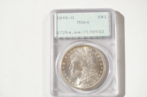1898-O- PCGS MS64 "1st GEN OLD RATTLER"