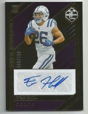 2023 Panini Limited Evan Hull Rookie Autographs Auto RC #'d 068/199 Colts
