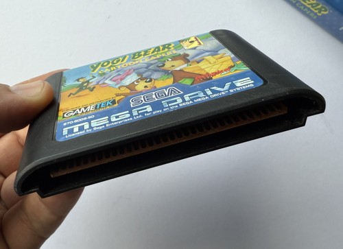 Yogi Bear Cartoon Capers SEGA Mega Drive Game Case & Cartridge GAMETEK (TESTED) - Picture 6 of 9