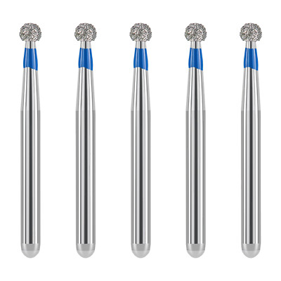 5pcs/pk Dental Diamond Burs for High Speed Handpiece MediumGrit/Super Coarse FG