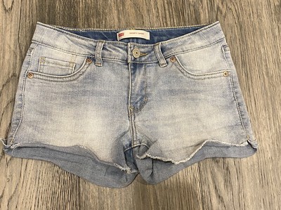 levi cutoff shorts