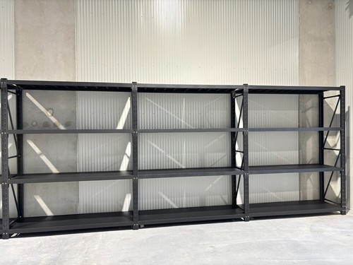 2.4M High 3M Long Shelf Warehouse Racks Storage Shelving Garage Racking Shelves - Picture 17 of 22