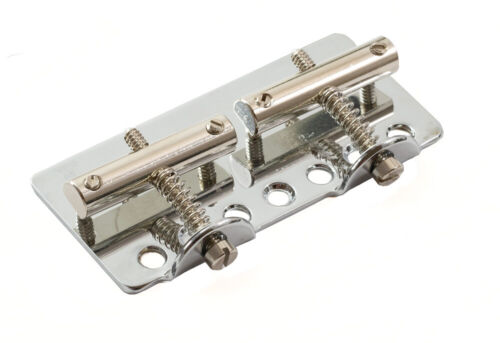 Genuine Fender Telecaster/'51 Bass Bridge with Saddles - Picture 2 of 3