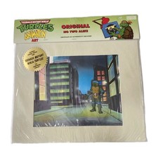 Teenage Mutant Ninja Turtles TMNT Original Animation Art Cel w/ COA LEONARDO