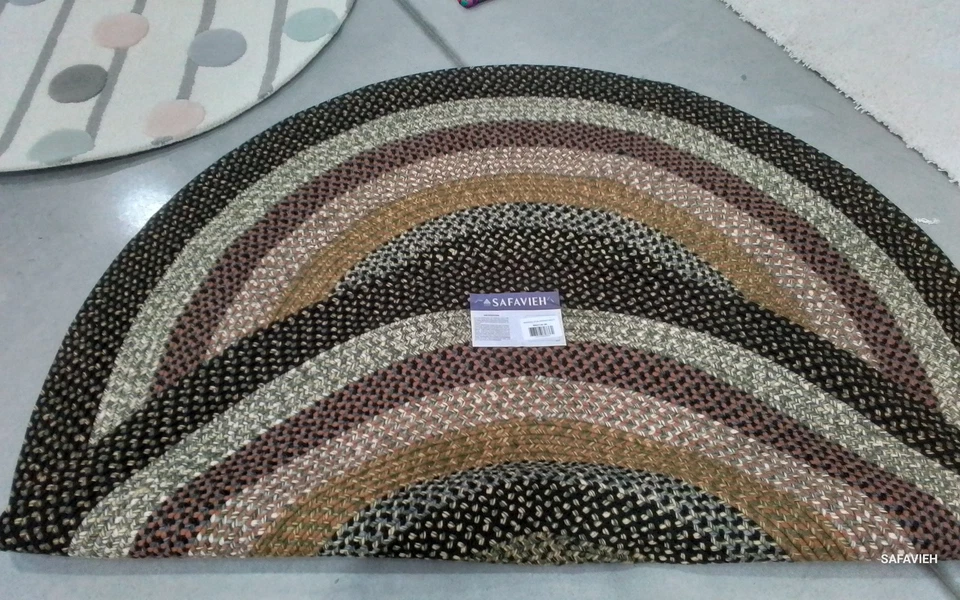 Alfombra MARRÓN / MULTI 6'-0" x 6'-0" defecto, precio reducido 1172790332 BRD313A-6R Foto 2 de 4