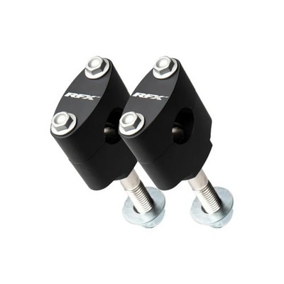RFX Race Riser 22,2mm (Schwarz) für KAWASAKI KX 250 F (KX250N) 2004-05