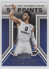 2020 Panini Contenders Draft Picks Playing the Numbers Game Markus Howard 04tz